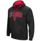 Men's Campus Heritage Texas Tech Red Raiders Wordmark Hoodie, Size: Medium, Light Grey