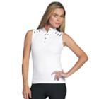 Women's Tail Estrella Golf Tank, Size: Medium, White