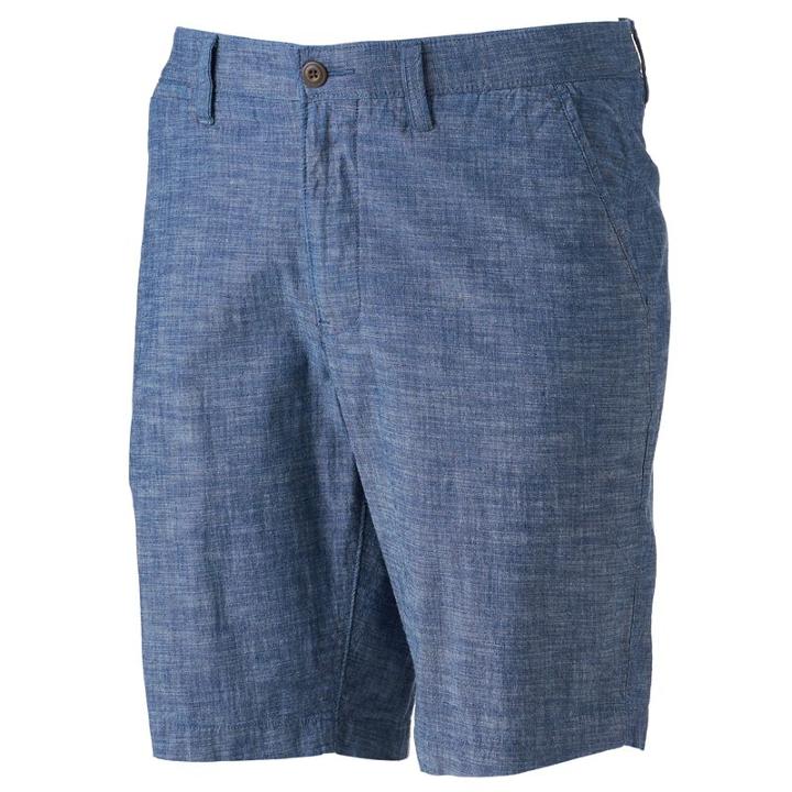 Big & Tall Sonoma Goods For Life&trade; Classic-fit Flexwear Stretch Shorts, Men's, Size: 50, Light Blue