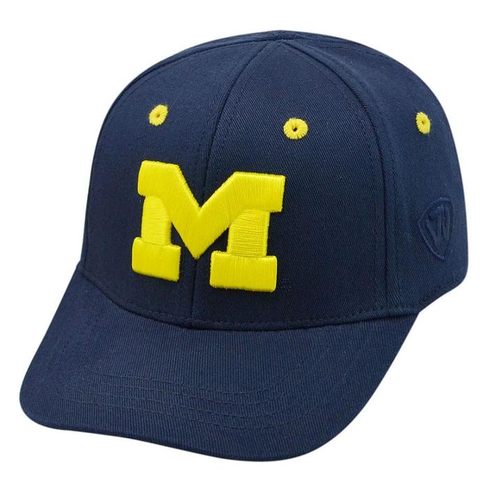 Infant Top Of The World Michigan Wolverines Cub One-fit Cap, Boy's, Blue (navy)