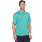 Men's Croft & Barrow&reg; Cool & Dry Classic-fit Performance Polo, Size: Xl, Turquoise/blue (turq/aqua)