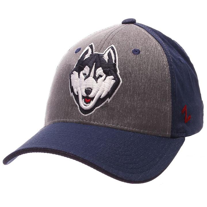 Adult Zephyr Uconn Huskies Challenger Flex-fit Cap, Men's, Size: L/xl, Multicolor