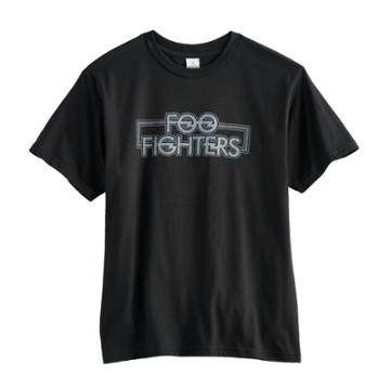 Boys 8-20 Foo Fighters Tee, Size: Large, Black