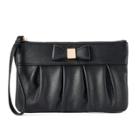Apt. 9&reg; Rfid-blocking Bow Wristlet, Women's, Black