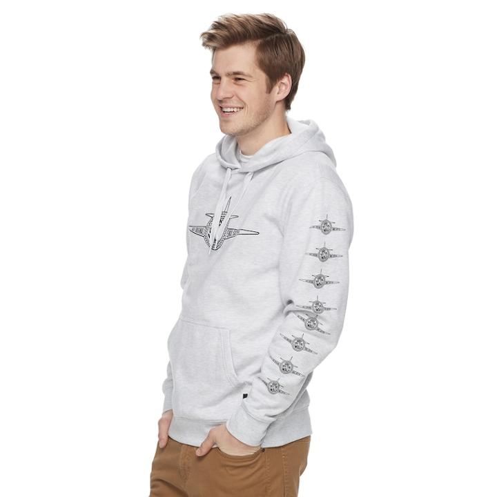 Men's Vans Airplane Pullover Hoodie, Size: Xxl, White
