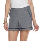 Women's Apt. 9&reg; Linen Blend Shorts, Size: 8, Blue (navy)