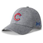 Men's Under Armour Chicago Cubs Closer Adjustable Snapback Cap, Silver