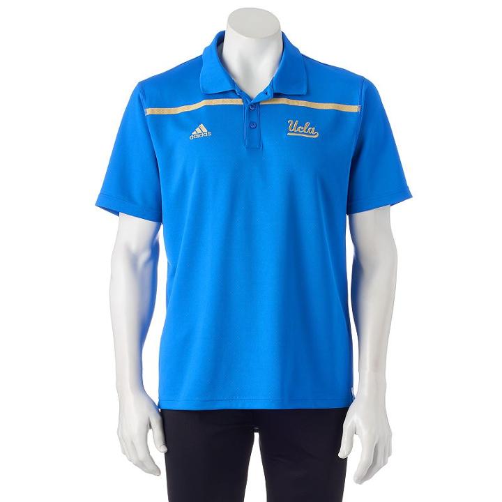 Men's Adidas Ucla Bruins Sideline Coaches Polo, Size: Xxl, Grey