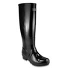 London Fog Thames Women's Waterproof Rain Boots, Size: 6, Black