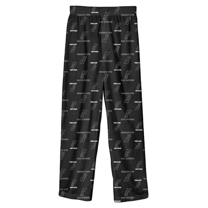 Boys 8-20 San Antonio Spurs Team Lounge Pants, Size: L 14-16, Black
