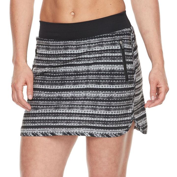 Petite Tek Gear&reg; Dry Tek Performance Skort, Women's, Size: M Petite, Black