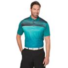 Men's Grand Slam Regular-fit Motionflow 360 Performance Golf Polo, Size: Medium, Green Oth