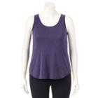 Women's Apt. 9&reg; Crisscross Tank, Size: Large, Dark Blue