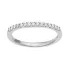 14k White Gold 1/6 Carat T.w. Diamond Wedding Ring, Women's, Size: 9