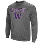 Men's Campus Heritage Washington Huskies Gradient Tee, Size: Large, Dark Grey