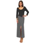 Women's Apt. 9&reg; Striped Maxi Dress, Size: Xs, Oxford