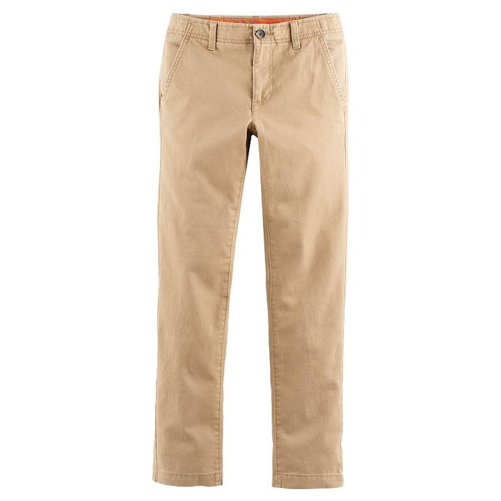 Boys 8-20 Urban Pipeline&reg; Slim-fit Stretch Chino Pants, Boy's, Size: 16, Med Beige