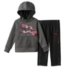 Boys 4-7 Puma Geo-print Puma Logo Hoodie & Pants Set, Boy's, Size: 4, Grey (charcoal)