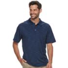 Men's Haggar Cool 18&reg; Pro Regular-fit Performance Polo, Size: Xxl, Blue (navy)
