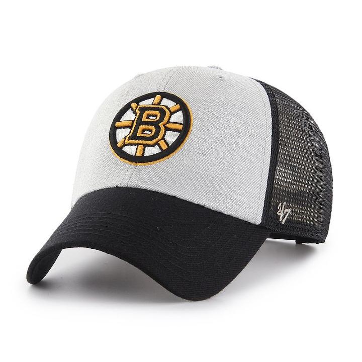 Men's '47 Brand Boston Bruins Belmont Clean Up Adjustable Cap, Multicolor
