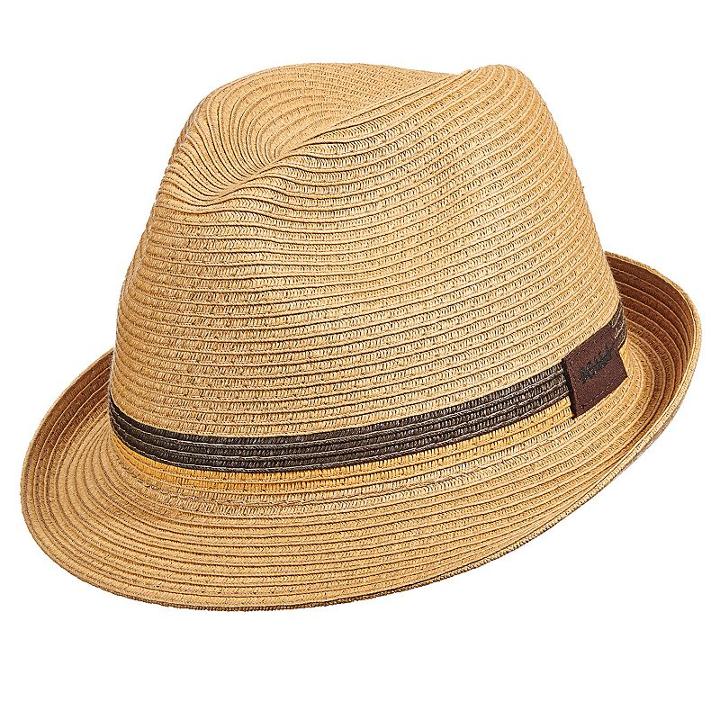 Scala Classico Paper-braid Fedora - Men, Size: Large, Brown