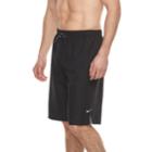 Big & Tall Nike Solid Volley Swim Shorts, Men's, Size: 3xl Tall, Black