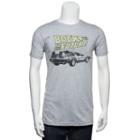 Men's Back To The Future Tee, Size: Large, Med Grey