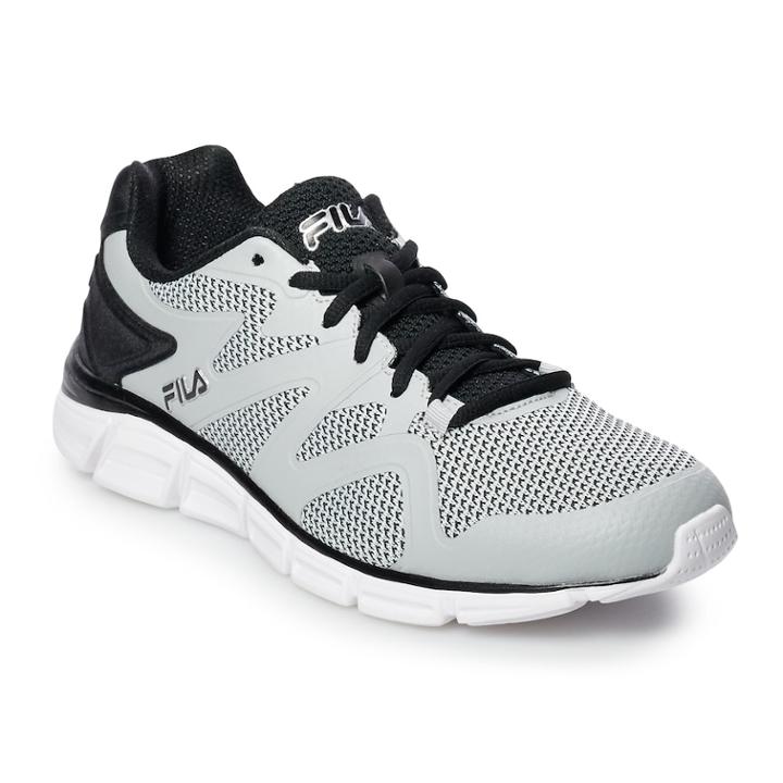 Fila&reg; Memory Cryptonic 2 Men's Running Shoes, Size: 8.5, Grey