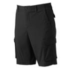 Men's Apt. 9&reg; Premier Flex Modern-fit Stretch Cargo Shorts, Size: 33, Black
