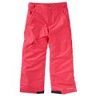 Girls 4-16 Columbia Outgrown Sled Now Talk Later Snow Pants, Girl's, Size: Xl (18), Light Red