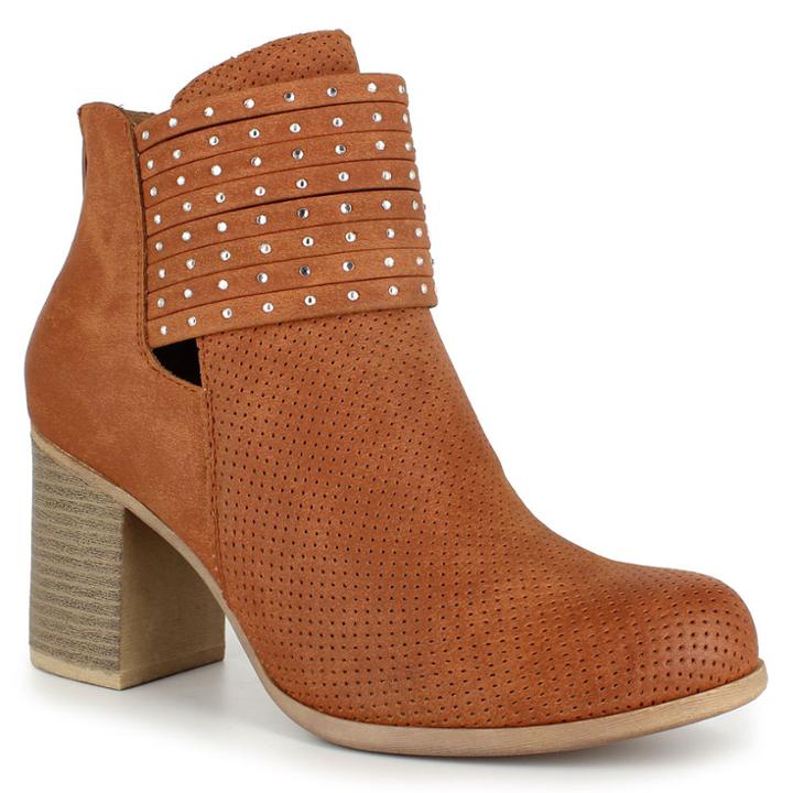 Dolce By Mojo Moxy Natalie Women's Ankle Boots, Size: Medium (7.5), Med Grey