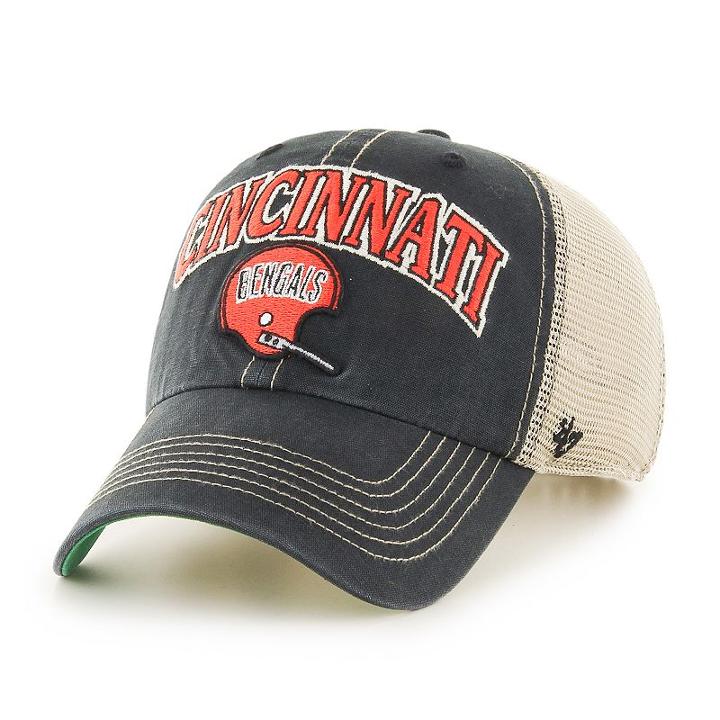 Adult '47 Brand Cincinnati Bengals Tuscaloosa Adjustable Cap, Ovrfl Oth