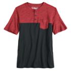 Boys 8-20 Urban Pipeline&reg; Colorblock Henley, Size: Large, Red