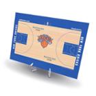 New York Knicks Replica Basketball Court Display, Size: Novelty, Black