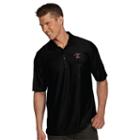 Men's Antigua Washington State Cougars Illusion Desert Dry Extra-lite Performance Polo, Size: Xl, Black