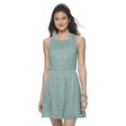 Juniors' Up By Ultra Pink Sleeveless Lace Dress, Girl's, Size: Xl, Dark Blue