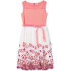 Girls 7-16 & Plus Size Speechless Butterfly Hem Dress, Size: 12, Coral Fuchsia