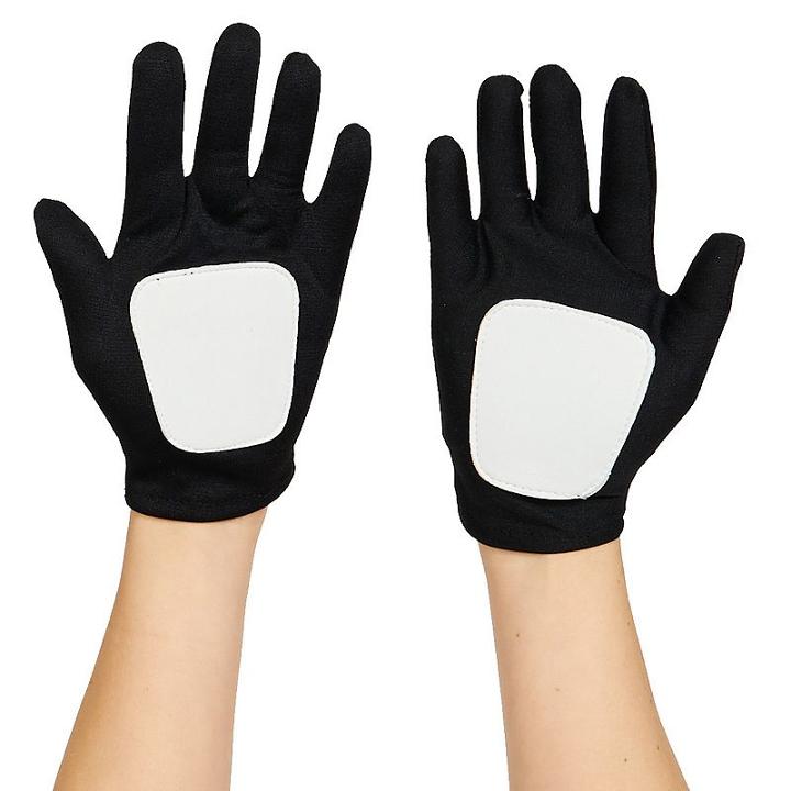 Kids Star Wars Clone Wars Clonetrooper / Obi-wan Kenobi Costume Gloves, Boy's, Black