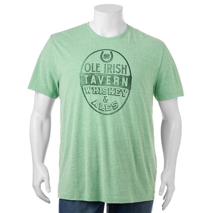 Big & Tall Sonoma Goods For Life&trade; Ole Irish Tavern Tee, Men's, Size: L Tall