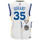 Men's Adidas Golden State Warriors Kevin Durant Nba Replica Jersey, Size: Large, White
