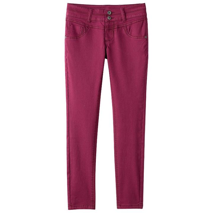Girls 7-16 & Plus Size Mudd&reg; Stacked Denim Jeggings, Girl's, Size: 14 1/2, Red