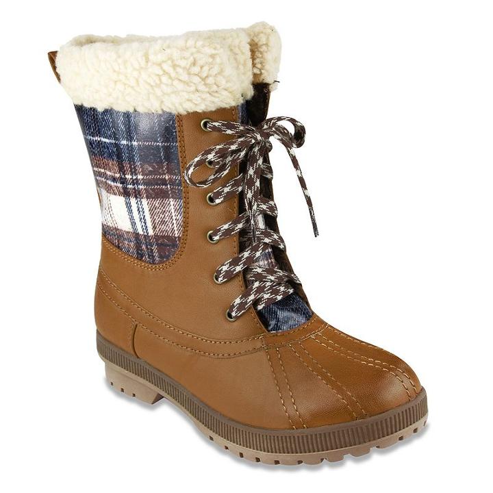 London Fog Swanley 2 Women's Winter Boots, Size: Medium (9), Brown
