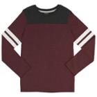 Boys 4-7 French Toast Colorblocked Tee, Size: 4, Drk Purple