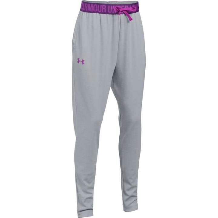 Girls 7-16 Under Armour Novelty Tech Jogger Pants, Size: Large, Red Overfl