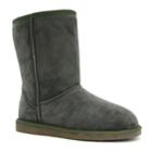 Lamo Classic Women's Mid-calf Fleece Boots, Size: 6, Dark Green