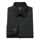Men's Apt. 9&reg; Modern-fit Stretch Spread-collar Dress Shirt, Size: 16.5-34/35, Black