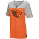 Women's Campus Heritage Oregon State Beavers On The Break Tee, Size: Medium, Drk Orange