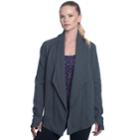 Women's Gaiam Calm Yoga Wrap Cardigan, Size: Xl, White