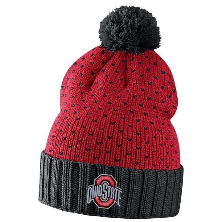 Women's Nike Ohio State Buckeyes Dna Beanie, Red