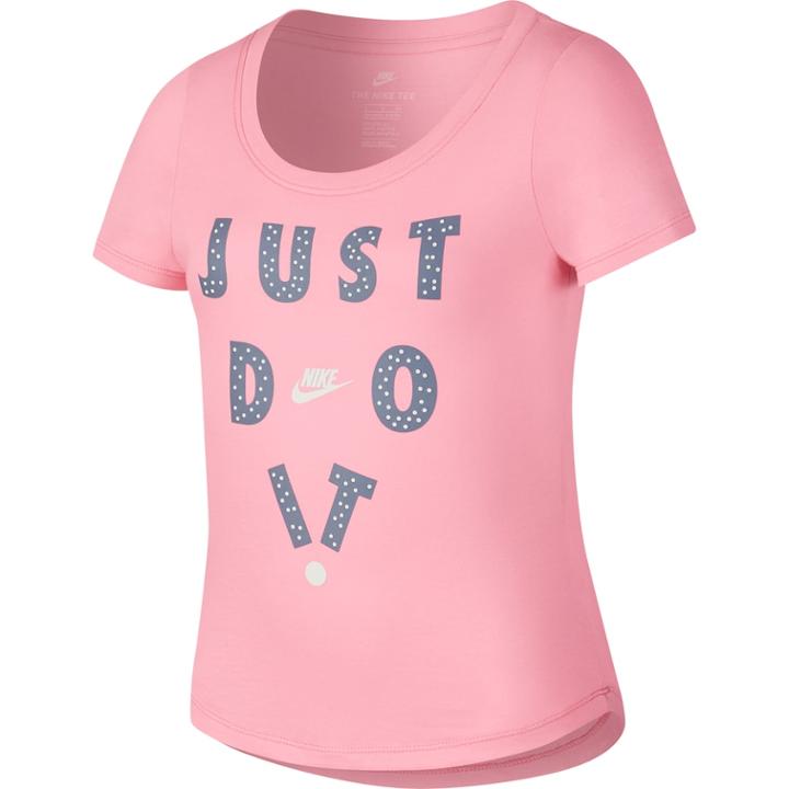 Girls 7-16 Nike Just Do It Tee, Size: Large, Dark Pink